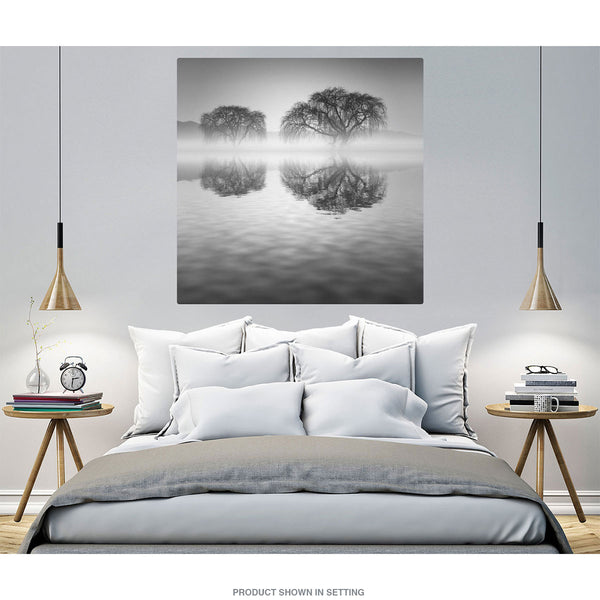 Willow Trees in Water Wall Decal