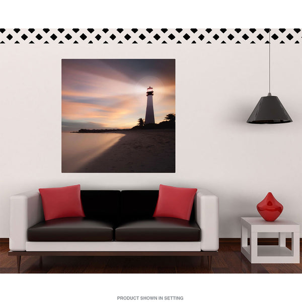 Cape Florida Lighthouse Still Searching Wall Decal