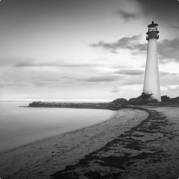 Lighthouse on Beach Searching Wall Decal