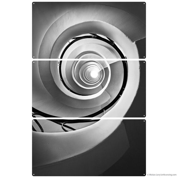 Infinity Infinito Spiral Staircase Large Metal Signs
