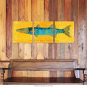 Great Barracuda Saltwater Fish Large Metal Signs