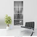 Chrysler Building Top Spire NYC Quadriptych Metal Wall Art