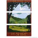 Shire Lord of the Rings LOTR Large Metal Signs