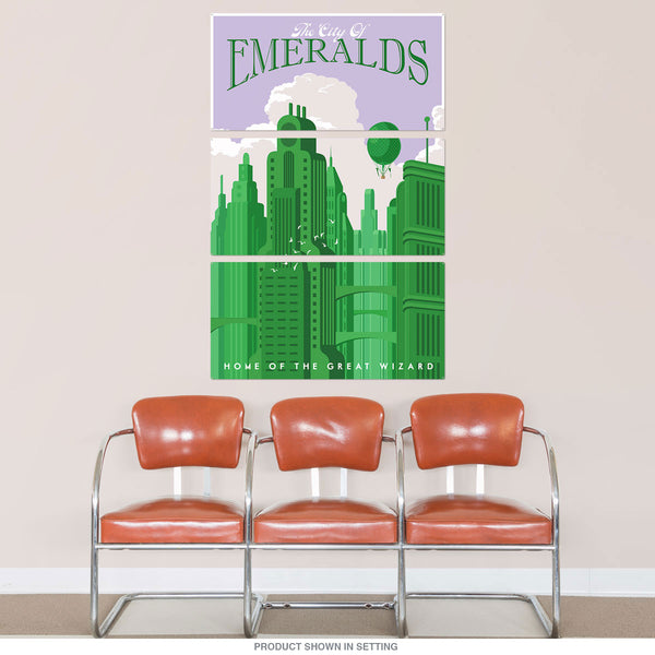 Emerald City Wizard of Oz Large Metal Signs