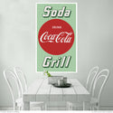 Coca-Cola Soda Grill Diner Wall Decal