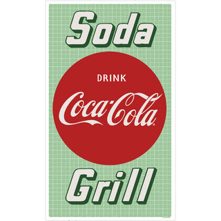 Coca-Cola Soda Grill Diner Wall Decal