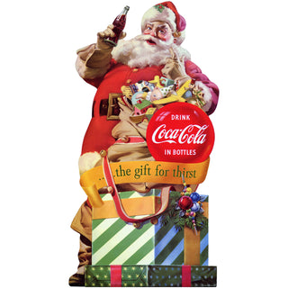 Coca-Cola Santa Gift For Thirst Wall Decal