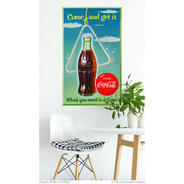 Coca-Cola Come and Get It Wall Decal