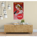 Coca-Cola Have a Coke Red Dress Lady Wall Decal