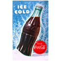 Coca-Cola Bottle Ice Cold Wall Decal
