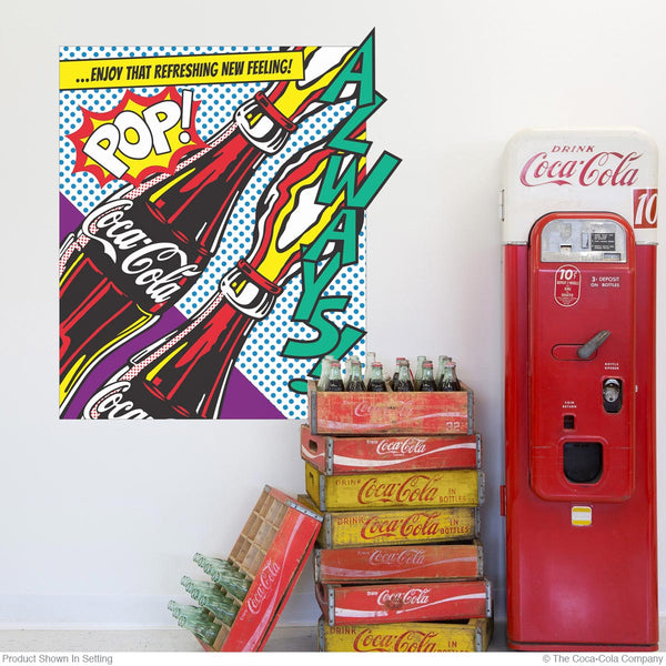 Coca-Cola Always Pop Art Wall Decal