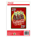 Coca-Cola 25 Cents Six Pack Vinyl Sticker