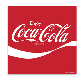 Coca-Cola Enjoy Wave 70s Style Vinyl Sticker