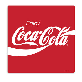 Coca-Cola Enjoy Wave 80s Style Vinyl Sticker