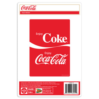 Coca-Cola Enjoy Coke Dual Logo Vinyl Sticker