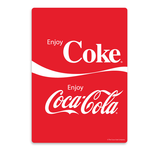 Coca-Cola Enjoy Coke Dual Logo Vinyl Sticker