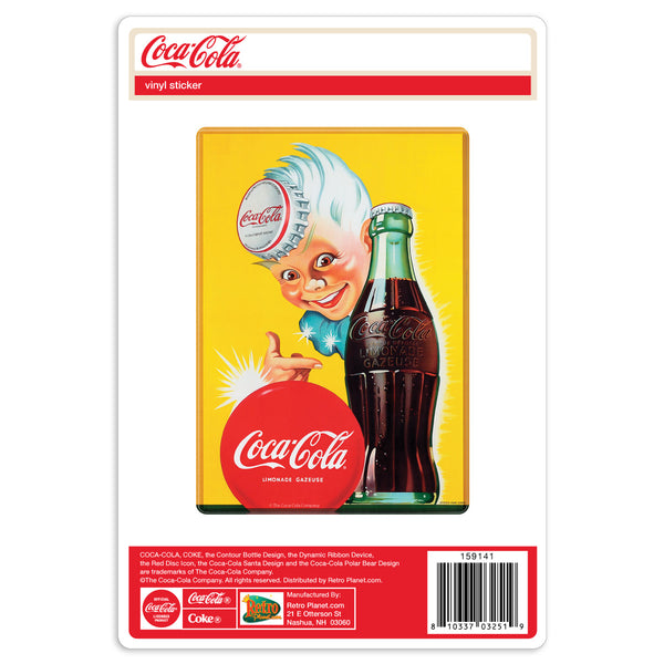 Coca-Cola Sprite Boy Limonade Gazeuse French Vinyl Sticker