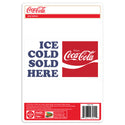 Coca-Cola Ice Cold Block Tag Vinyl Sticker