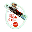 Coca-Cola Astronaut Boy Vinyl Sticker