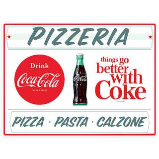 Coca-Cola Pizzeria Italian Food Wall Decal