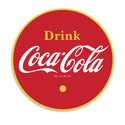 Coca-Cola Drink 1930s Orange Letters Logo Vinyl Sticker