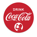 Coca-Cola Drink Girl Silhouette Vinyl Sticker