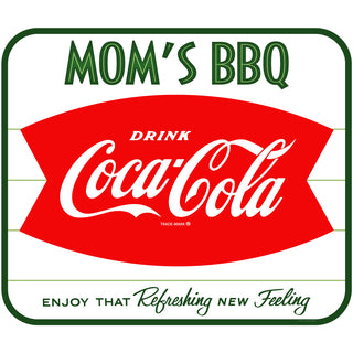 Coca-Cola Moms BBQ Fishtail Floor Graphic