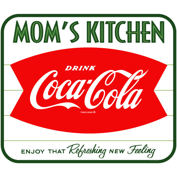 Coca-Cola Moms Kitchen Fishtail Floor Graphic