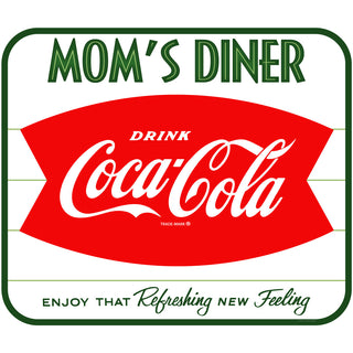 Coca-Cola Moms Diner Fishtail Floor Graphic