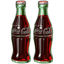Coca-Cola 1950s Contour Bottles Vinyl Sticker Set