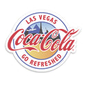 Coca-Cola Las Vegas NV Go Refreshed Vinyl Sticker