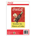 Coca-Cola Come In Sprite Boy Vinyl Sticker Distressed