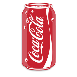 Coca-Cola Can Vinyl Sticker Pop Art Style