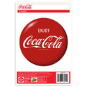 Enjoy Coca-Cola Red Disc 1960s Style Vinyl Sticker