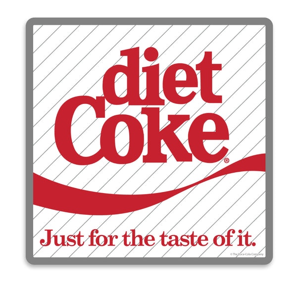 Diet Coke Just For The Taste Of It Vinyl Sticker