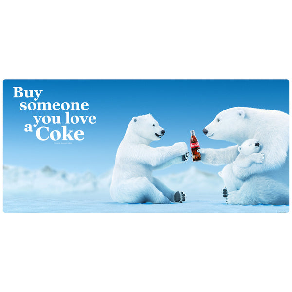 Buy Someone You Love a Coke Polar Bears Wall Mural Decal