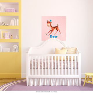 Baby Deer Kids Room Wall Decal