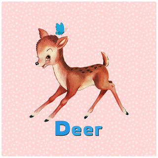 Baby Deer Kids Room Wall Decal