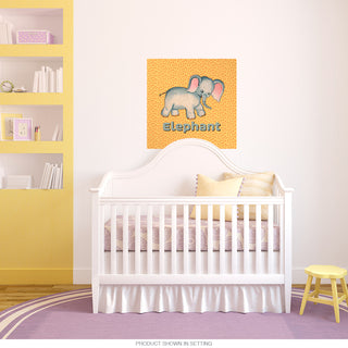 Baby Elephant Kids Room Wall Decal