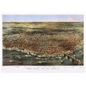 St. Louis Missouri 1874 Currier and Ives Wall Decal