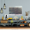 Buffalo New York Map 1880 Wall Decal