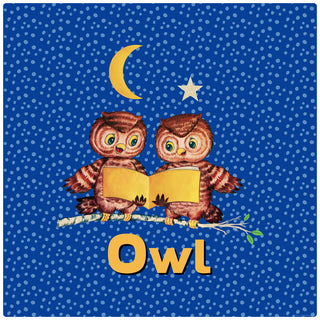 Baby Owls Kids Room Wall Decal