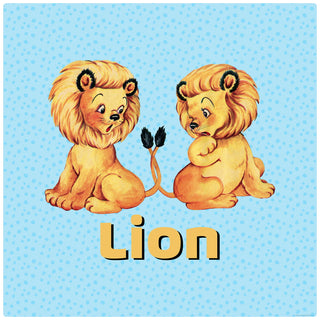 Baby Lions Kids Room Wall Decal