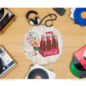Coca-Cola Sprite Boy 6 Pack Disc Floor Graphic White Grunge