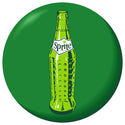 Sprite 1960s Style Bottle Green Disc Floor Graphic