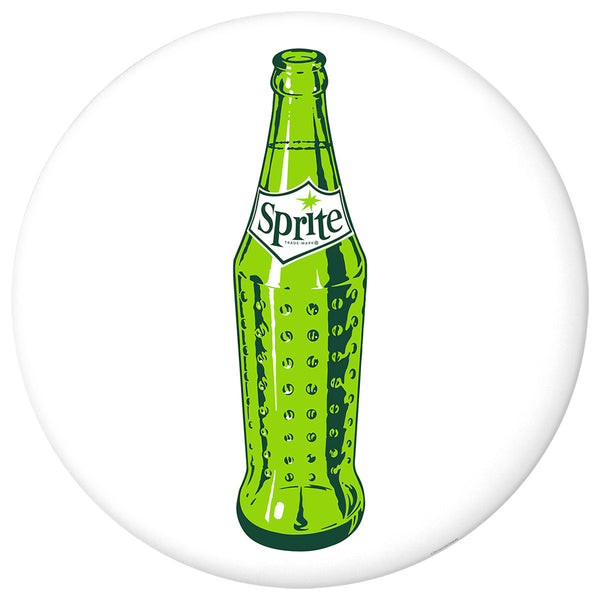 Sprite 1960s Style Bottle White Disc Floor Graphic