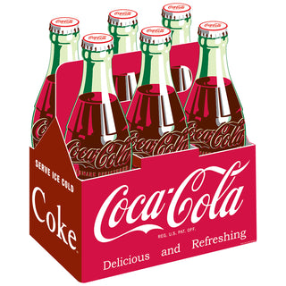 Coca-Cola Classic Six Pack Floor Graphic