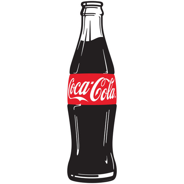 Coca-Cola Simple Bottle Modern Pop Art Floor Graphic
