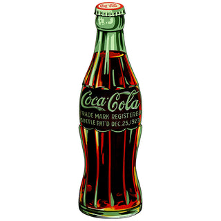 Coca-Cola Bottle Patented 1923 Floor Graphic
