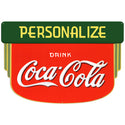 Drink Coca-Cola Deco Personalized Metal Sign 1930s Style
